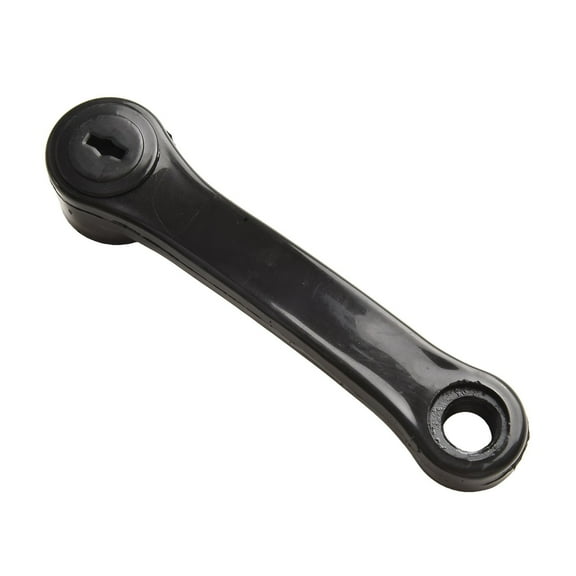 YAAQII for Electric Bicycle Crankset Set Aluminum Alloy E-Bike Cranks Arms 160mm Length 127mm Pitch-Row 14mm Thickness for Motorbike Scooter Pedals Bracket Black