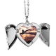 thumbnail image 1 of Rojo oscuro cielo nubes ligeras Alas de ángel collar colgante regalo de moda Unbranded M, 1 of 3