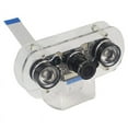 thumbnail image 1 of 5MP Camera Module For Raspberry Pi 4B/3B+/3B/2B Infrared Night Vision 1080P Camera with Holder Case,1 * Camera module 2 * lamp 1 * line 2 * radiator 1 * screw bag 2 * Acrylic board,white & black, 1 of 6