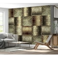 thumbnail image 6 of Tiptophomedecor Background & Patterns Wallpaper Wall Mural - Ornament Metal Plates, 6 of 8