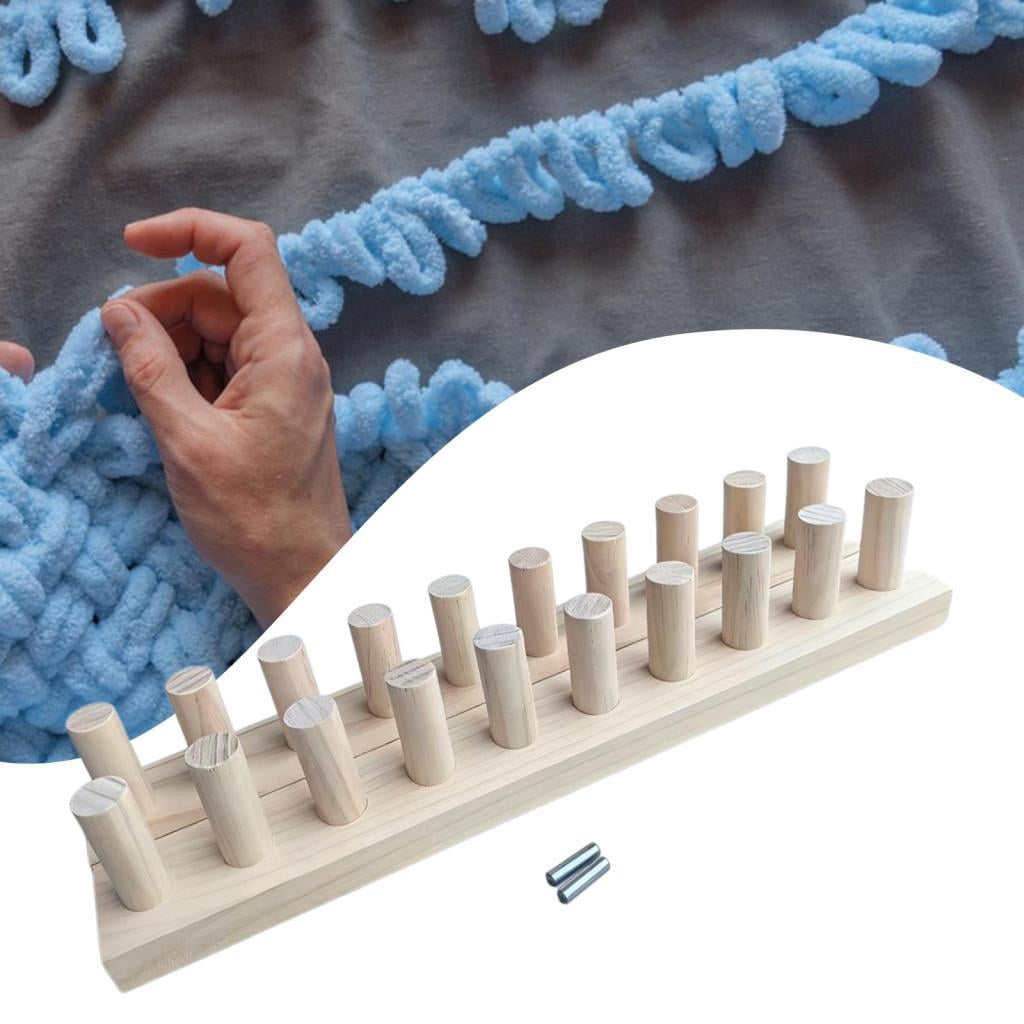 GUOOL Knitting Frame Made of [material Not Specified], DIY Weaving, Beginner, Yarn Crafts, Gifts, Stackable for Easy Transport, Thick Knitting Blanket Loom,