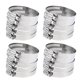 thumbnail image 1 of Xihbxyly Abrazadera de Manguera de Piscina de Acero Inoxidable, Ajustable (27-51 Mm), Fácil Instalación, Ideal para Bombas de Piscina, Filtros de Arena, Lavadoras, Uso En Exteriores, Paquete de 1/3/5, 1 of 1