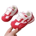 thumbnail image 4 of Willtoo Boys Girls Hook and Loop Sneakers Soft Non Slip Comfy Walking Shoes Lightweight Trendy Easy To Put on and Take Off Trainers, 4 of 5