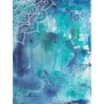 thumbnail image 3 of Varacek, Pam 19x24 Black Modern Framed Museum Art Print Titled - Blue Balance, 3 of 5