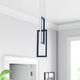 thumbnail image 6 of Aiwen Black 2 Lights LED Pendant Light Modern Home Decorative Rustic Ceiling Lamp, 6 of 8