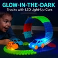 thumbnail image 3 of Anti Gravity Race Track with Car，Smartoonkids Antigravity Race Track，360° Electric Climbing Car Race Tracks with Lights, Flexible Race Track, Multicolor Glow in The Dark Race Car Track Set, 3 of 8