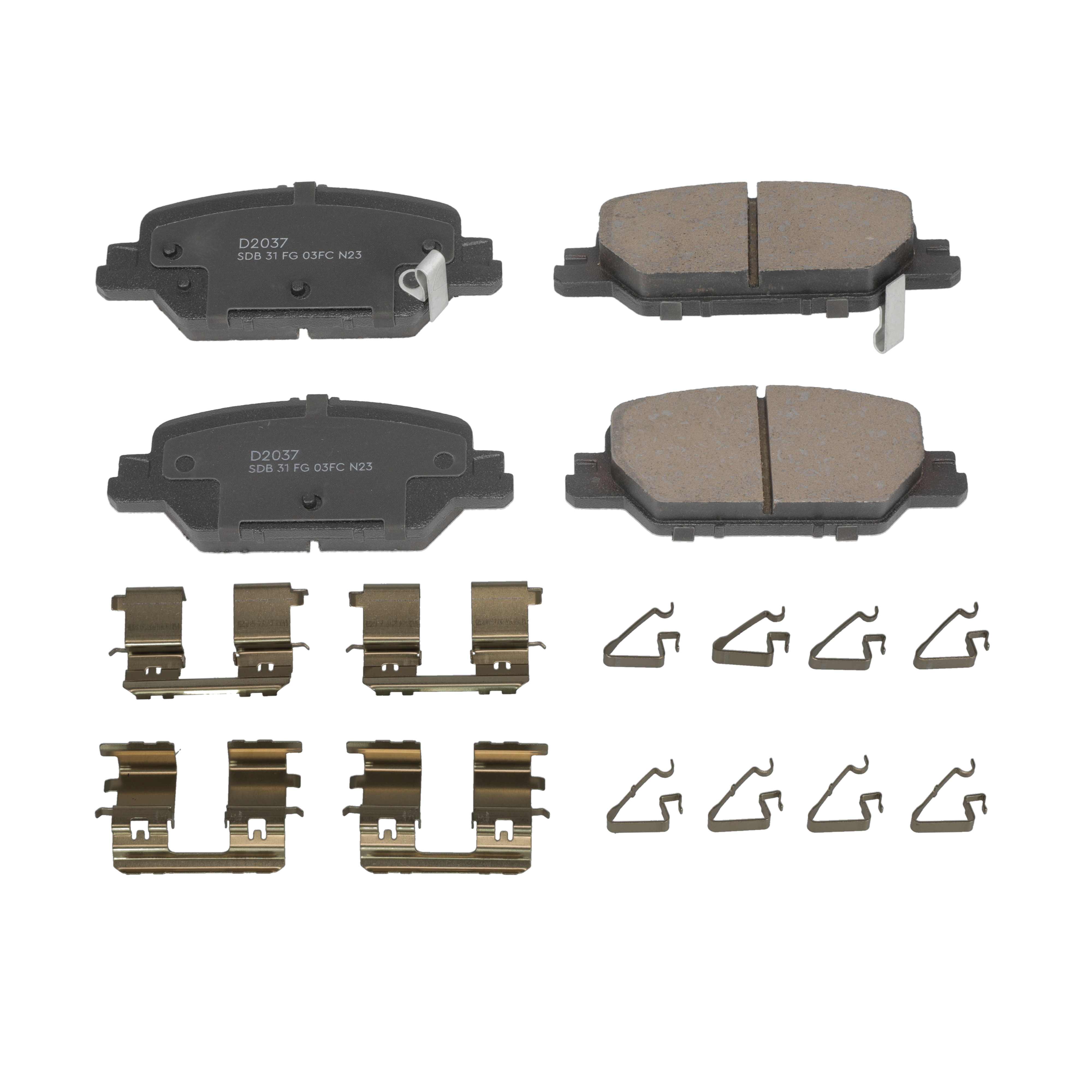 Winstop Brake Pad Set, Rear WS.2037.0.C, Honda CR-V 2022-2017
