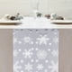 thumbnail image 1 of RKSTN christmas deals Snowflakes Christmas Table Runner Cloth Hot Velvet Polyester Table Flag Year Printed Christmas Holiday Gathering Table Flag, 1 of 6