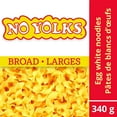 thumbnail image 1 of Pâtes No Yolks Nouilles De Blancs D'œufs Larges, 1 of 4