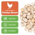 thumbnail image 5 of MON2SUN Chicken Freeze Dried Dog Treats, 6 oz, 5 of 10