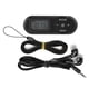thumbnail image 1 of Mini Portable DSP Digital Music Player with 1.1 inch LCD Screen and FM Radio, Black, with Earphone, 1 of 4