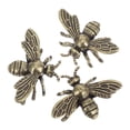 thumbnail image 5 of 3 Pcs Bee Large Bronze Figurine Honey Car Toy Letter Bees Office, 5 of 8