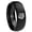 Black Polish Edges, variant on Virgo Zodiac Dome Gold Plated Tungsten Men Ring 10MM