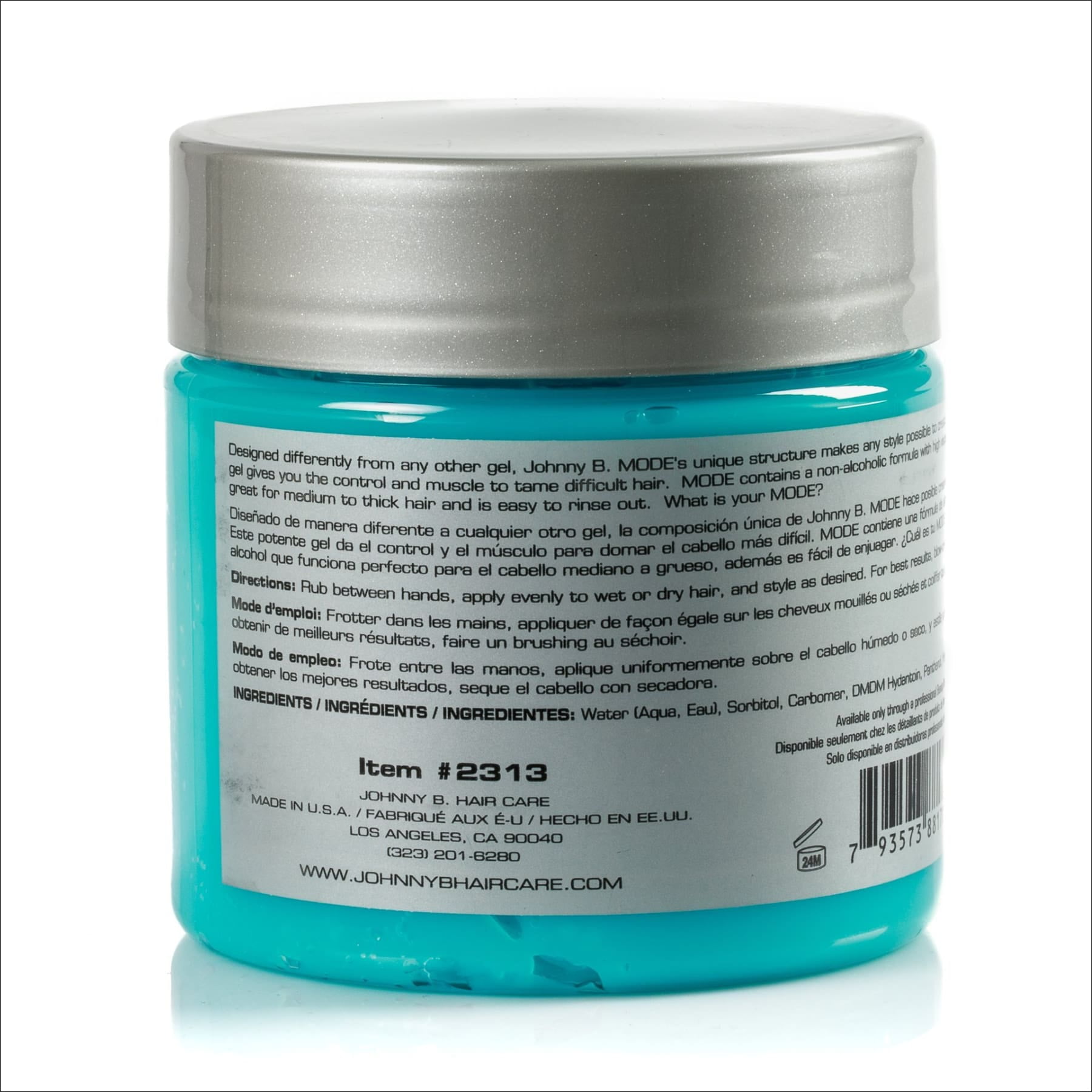 johnny b mode hair gel