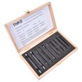 thumbnail image 1 of Hand Measurement Tool,10Pcs Thread Plug GageHigh Thread Diameter Measurement Hardware Tool Tailored for Perfection, 1 of 8