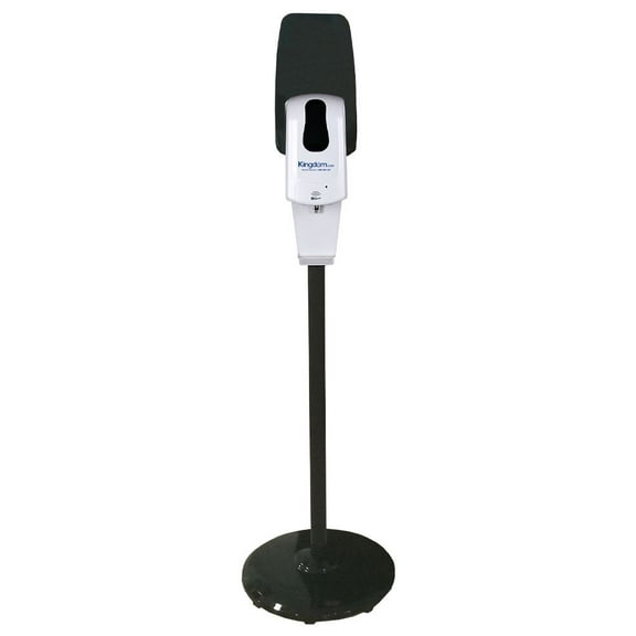 Kingdom Elite Series Touchless Soap Dispenser with Black Stand