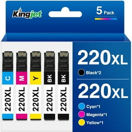 Epson 220XL 4-Pack Ink for WF-2760, WF-2750, WF-2630, WF Epson 220XL 4-Pack Ink for WF-2760, WF-2750, WF-2630, WF