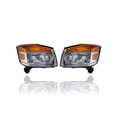 thumbnail image 1 of Headlight Assembly - Compatible/Replacement for '08-15 Nissan Titan - Pair, Left Driver + Right Passenger Set - 260109GA0B, 260609GA0B, 1 of 2