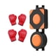 thumbnail image 3 of Almohadilla De Entrenamiento Para Perforar Montada En La Pared Para Artes Marciales, Gimnasio, Deportes, Hogar Con Guante Para Niños Y Adultos Sunnimix Entrenador de boxeo, 3 of 8