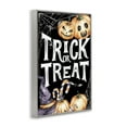 thumbnail image 3 of Stupell Industries Trick Or Treat Creepy Traditions Gray Framed Giclee Art, design by Kim Allen, 3 of 8
