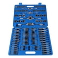 thumbnail image 1 of Juego de 110 machos de roscar para tuercas de tornillo M2-M18 con mango de llave, kit de herramientas manuales de alta resistencia, 1 of 14