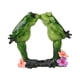 thumbnail image 3 of Estatua de rana, adorno de mesa, escultura de Animal de resina, estatuilla decorativa para , escritorio, estantería, decoración del hogar Pareja, 3 of 9