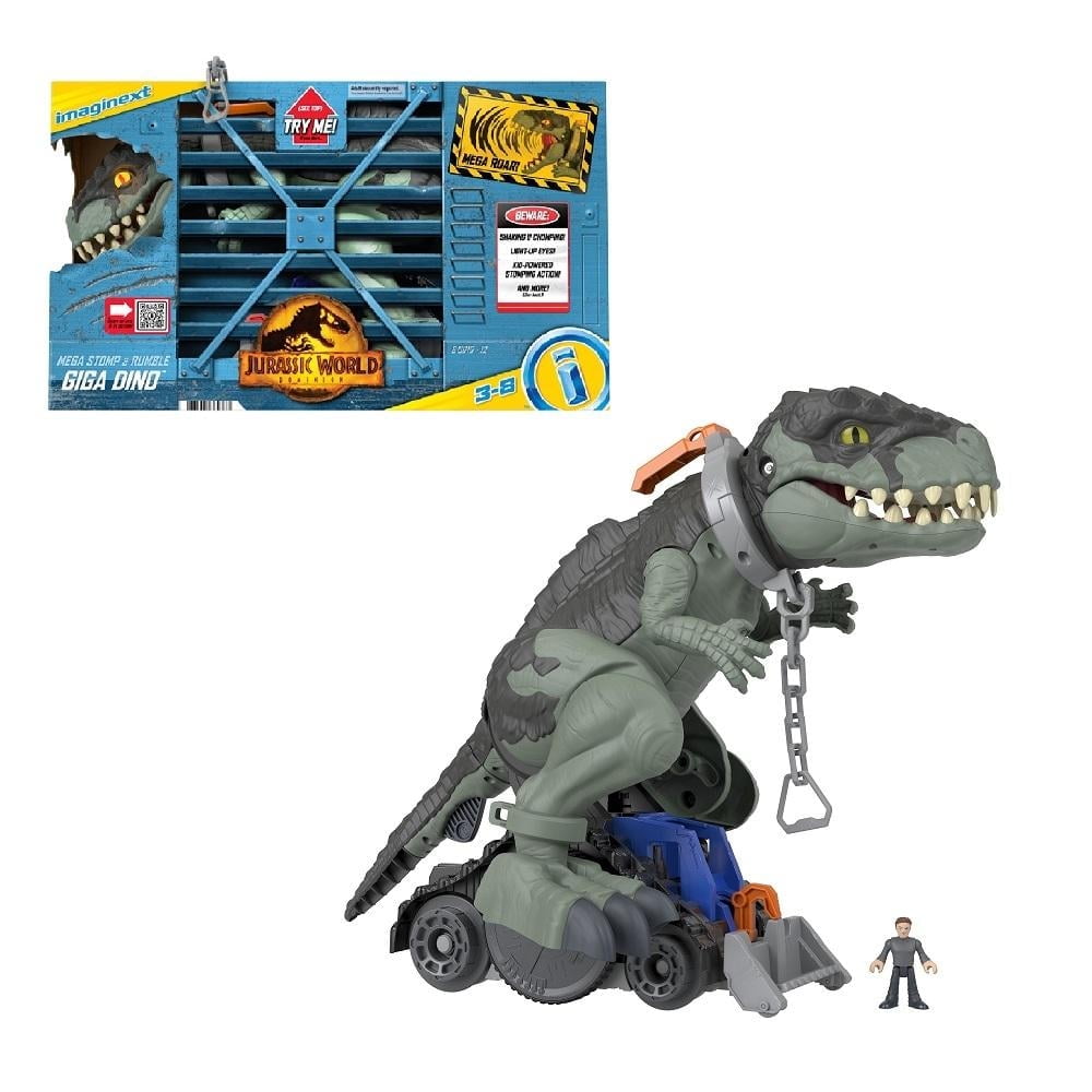 Figura de acción Imaginext Jurassic World Transportadora de