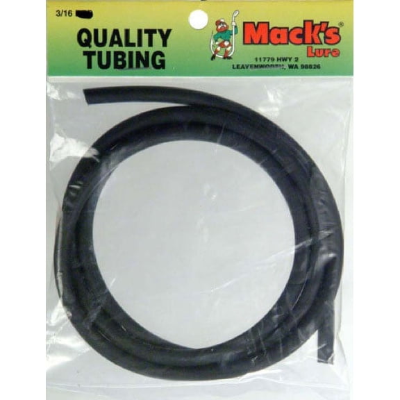 Macks *mks Latex Tubing Black 3/16"x3' 88211