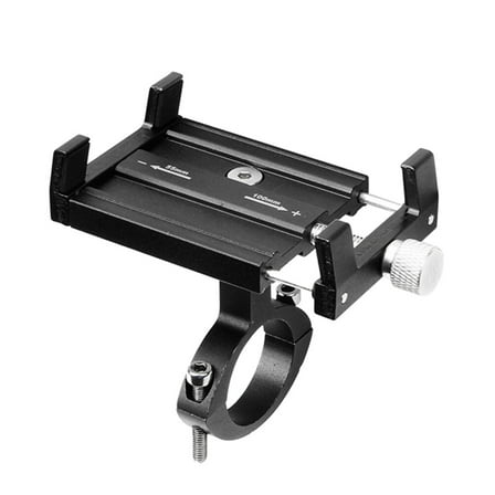 Worgeous MTB Phone Mount Folding Bike Phone Holder 10.00X5.00X2.00CM Black