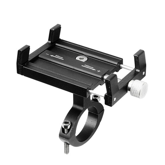 Worgeous MTB Phone Mount Folding Bike Phone Holder 10.00X5.00X2.00CM Black