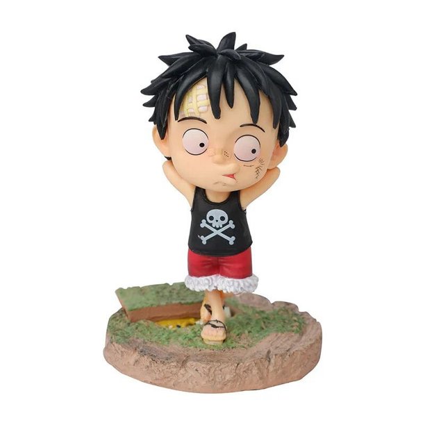 Figura de Anime de una pieza, moda Q Ver. Mono D Luffy PVC acción GK modelo colección divertidos juguetes regalo para niños accesorios para fanáticos