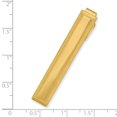 thumbnail image 3 of Gold Lined Edge Engraveable Tie Bar Lapel Pin Tac  For Dad Mens  For Him, 3 of 7