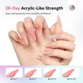 thumbnail image 4 of SAVILAND Poly Nail Gel Kit 15 Colors Cat-Eye Pink with 88W U V Lamp for Nail Extension, 4 of 10