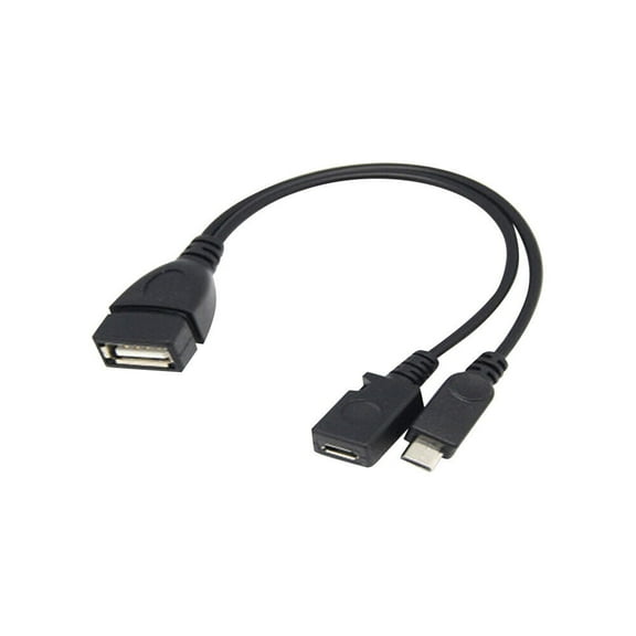 US 1 Pack Micro USB to USB Adapter OTG Cable For Amazon Fire TV 3 And 2nd Gen