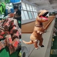 thumbnail image 4 of Ropa inflable divertida para niños, disfraz de dinosaurio, muñeco, accesorios para Halloween, disfraz inflable de Tiranosaurio Rex, 4 of 4