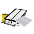 thumbnail image 1 of Kit De Bujías Platino, Filtro De Aire, Filtro De Aceite Y Filtro De Cabina 7 PIEZAS Afinación Sin Aceite Compatible con 6 2003 A 2005 Mazda L4 2.3L, 1 of 3