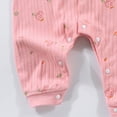 thumbnail image 5 of Kogui Baby Jumpsuit Fall Toddler Boy Clothes Cute Long Sleeve Comfortable Jumpsuit Pants Outfits Sets 0 3 6 9 12 18 24 Months (Pink,0-3 Months), 5 of 7