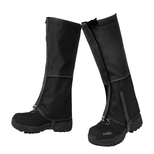 Soidarity Cubrepiernas para esquiar, tela impermeable con mallas para una protección en condiciones difíciles Deportes de nieve negro l
