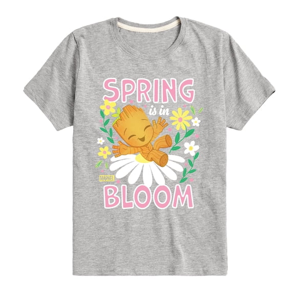 Marvel Guardians of the Galaxy - Spring Is In Bloom - Toddler And Youth Short Sleeve Graphic T-Shirt