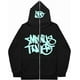 thumbnail image 1 of Sudadera con capucha y cremallera Minus-Two para hombre, chaqueta informal estilo hip hop Y2K, sudadera con capucha cargo unisex Minus-Two, 1 of 5
