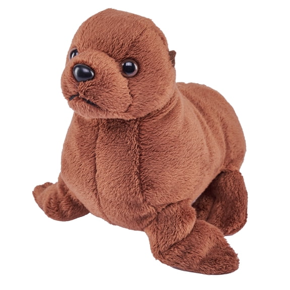 Wild Republic Pocketkins Eco Sea Lion, Stuffed Animal, 5 Inches, Plush Toy, Made from Recycled Materials, Eco Friendly