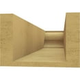 thumbnail image 4 of Ekena Millwork 6"W x 4"H x 20"L Asheboro Woodgrain TimberThane Rafter Tail, Primed Tan, 4 of 6