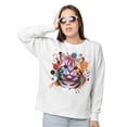 thumbnail image 2 of American Shorthair Portrait Watercolor Vintage Retro Styles Sweatshirt Unisex Merch Cat Lover Kitten Owner Gifts - 00001, 2 of 6