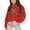 00#Red3726, variant on Byoo Little Girl's Animal Crewneck Sweatshirt Long Sleeve Plaid Scarf Highland Cow Print Pullover Outdoor Casual Top,Red