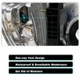 thumbnail image 6 of For 2001 2002 2003 2004 Toyota Tacoma Chrome Clear Headlights Bumper Lights 6PCS, 6 of 7