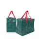 thumbnail image 2 of Pack de 2 bolsitas para guardar adornos de Navidad | Gran bolsa redonda de tela 600D para protección de decoraciones navideñas, organizador duradero para bombillas navideñas, recipiente espacioso a, 2 of 9