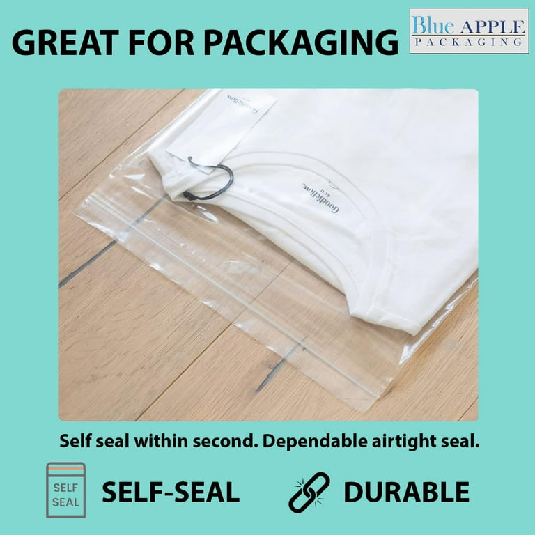 2 x 3 Clear Plastic Reclosable Zip poly Bags with Resealable Lock Seal  Zipper 1000 Pack