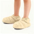 thumbnail image 4 of Miluxas Girl's Warm Up Bootie Dance Shoe Winter Dance Boots Warm Antiskid Ballerina Boots Training Shoes Yellow XXS, 4 of 8