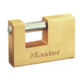 thumbnail image 1 of Master Lock Rectangular Solid Brass Body Shutter Padlocks, 1 of 1