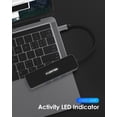 thumbnail image 6 of LENTION USB C Hub with Power Delivery,HDMI,USB 3.0&Type C Data Adapter Multiport Laptop Docking Station Compatible MacBook,Windows,Chrome(CE35,Black), 6 of 13
